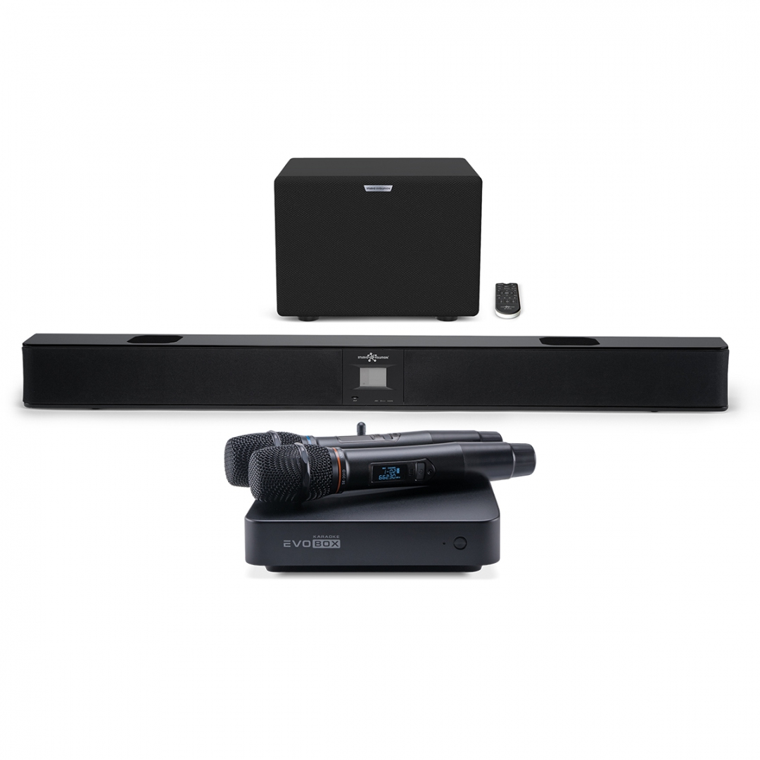 караоке-комплект EVOBOX Plus + EvoSound Bar (саундбар с караоке) в Балаково