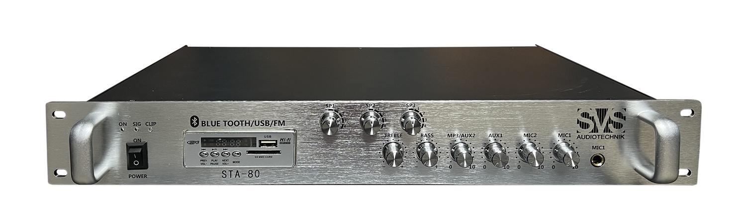 SVS Audiotechnik STA-80 Микшер-усилитель для систем Public Address в Балаково