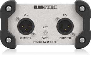Klark Teknik DI 22P пассивный стерео директ-бокс в Балаково