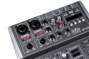SVS Audiotechnik mixers AM-4 DSP Аналоговый микшерный пульт, 4-канала в Балаково